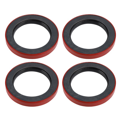 4PCS Oil Seal 3.125" X 4.506" For Dexter 010-056-00 10K 12K Heavy Duty 15K Axles Trailer Axle Bearing Seal
