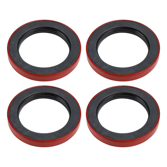 4PCS Oil Seal 3.125" X 4.506" For Dexter 010-056-00 10K 12K Heavy Duty 15K Axles Trailer Axle Bearing Seal