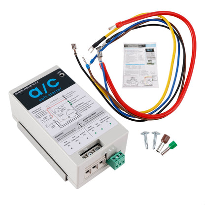 08-16A Soft Start Module For 1.75-3.5 Ton AC Units  Reverse Motor Protection Easy DIY Installation