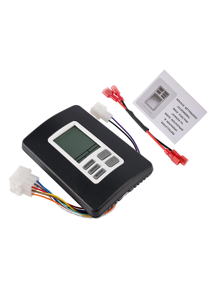 RV 9330A3341 9-Series Digital Zone Thermostat 12V Black