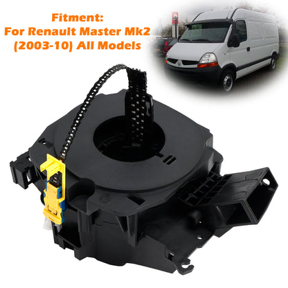 7701057611 Clock Spring Spiral Cable Squib 9591291 For Renault Master Mk2