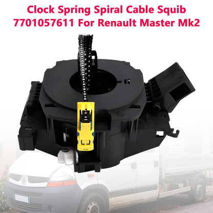 7701057611 Clock Spring Spiral Cable Squib 9591291 For Renault Master Mk2