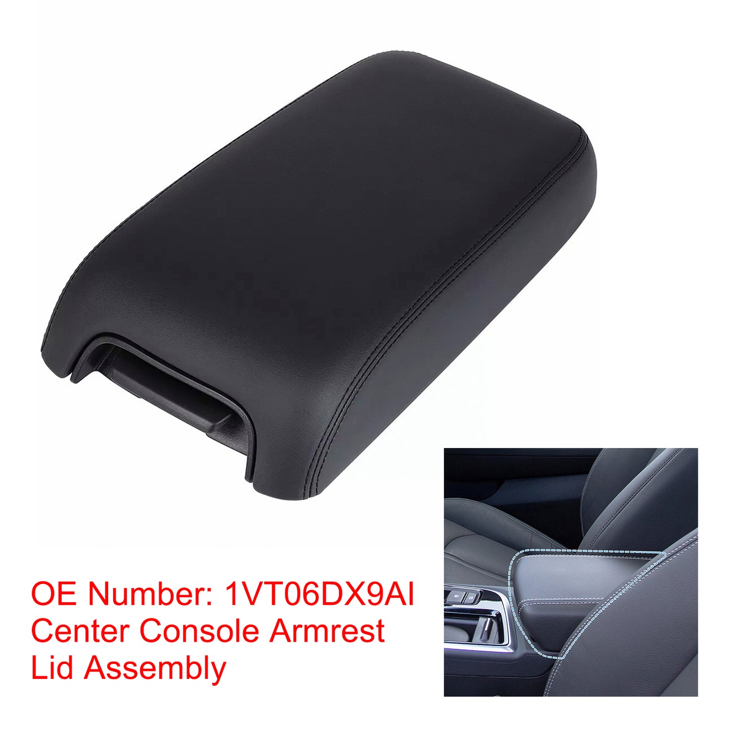 Dodge Charger Chrysler 300 2011-2017 Center Console Armrest Lid 1VT06DX9AI