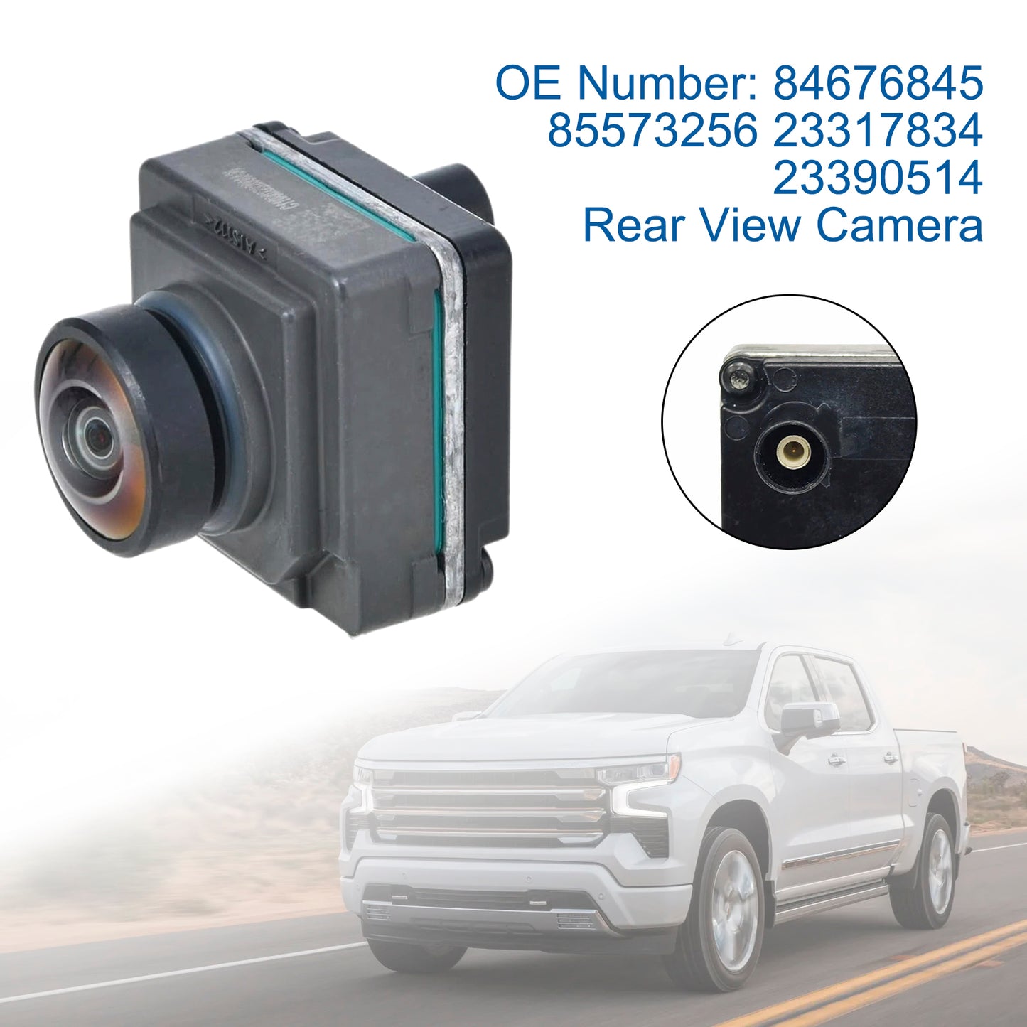 84676845 Rear View Camera For Chevy Silverado 1500 Corvette GMC 2020-2021