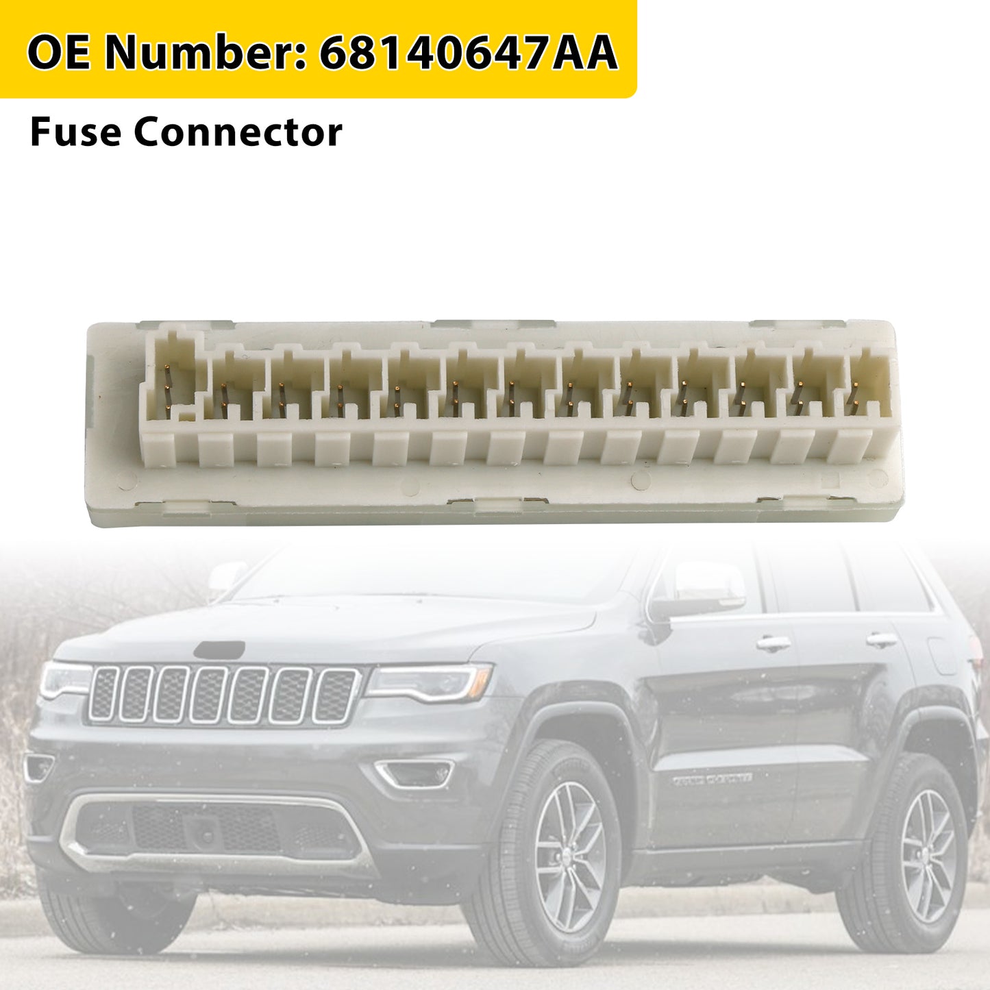 Fuse Connector 68140647AA For Dodge Ram 1500 2500 3500 Chrysler 300 200