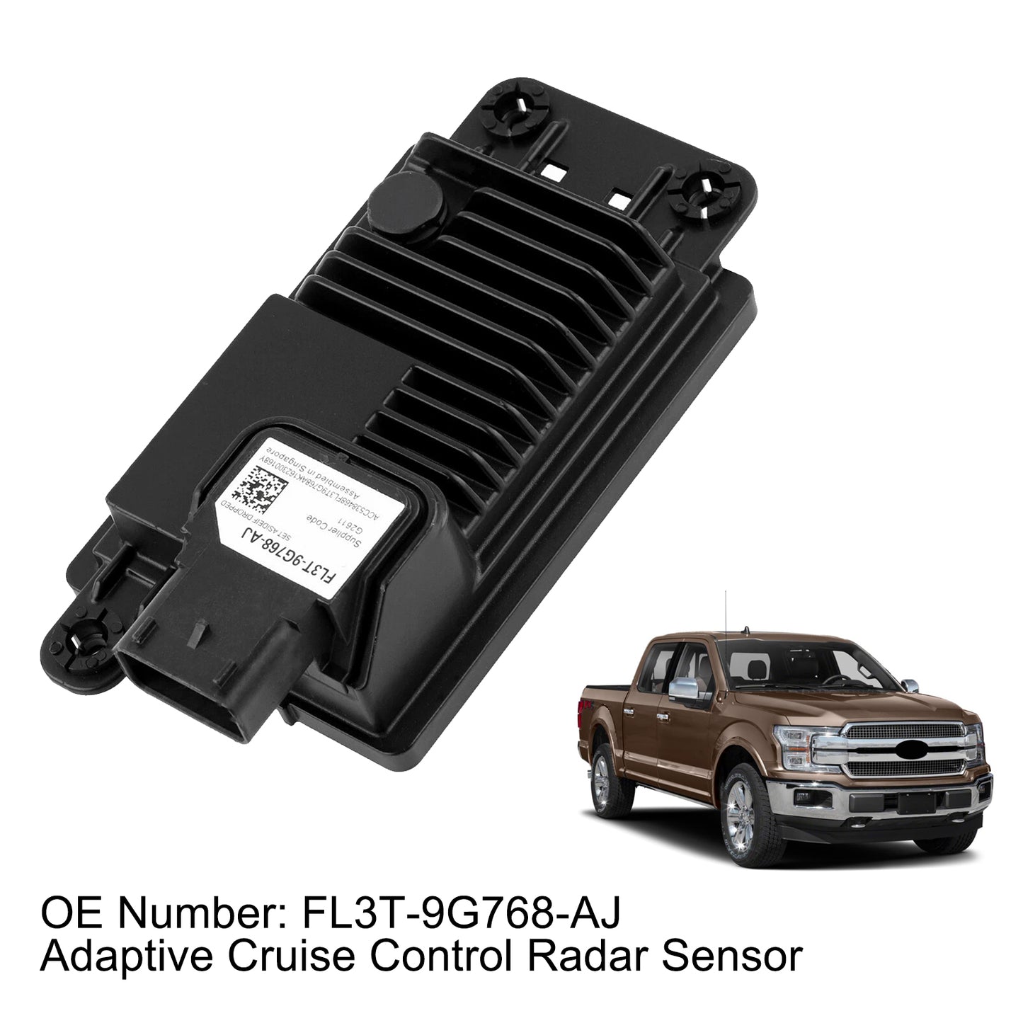 2015-2020 Ford F-150 2.7L/3.0L/3.3L/3.5L/5.0L Adaptive Cruise Control Radar Sensor FL3T-9G768-AJ