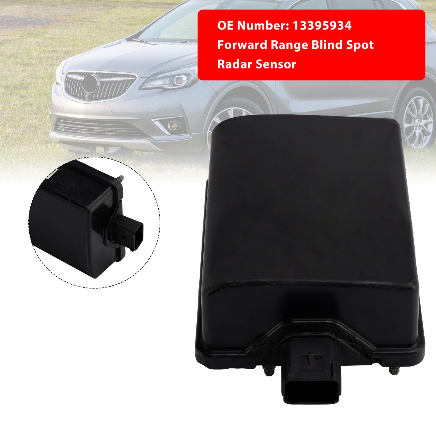 2014-2019 Cadillac CTS Forward Range Blind Spot Radar Sensor 13395934