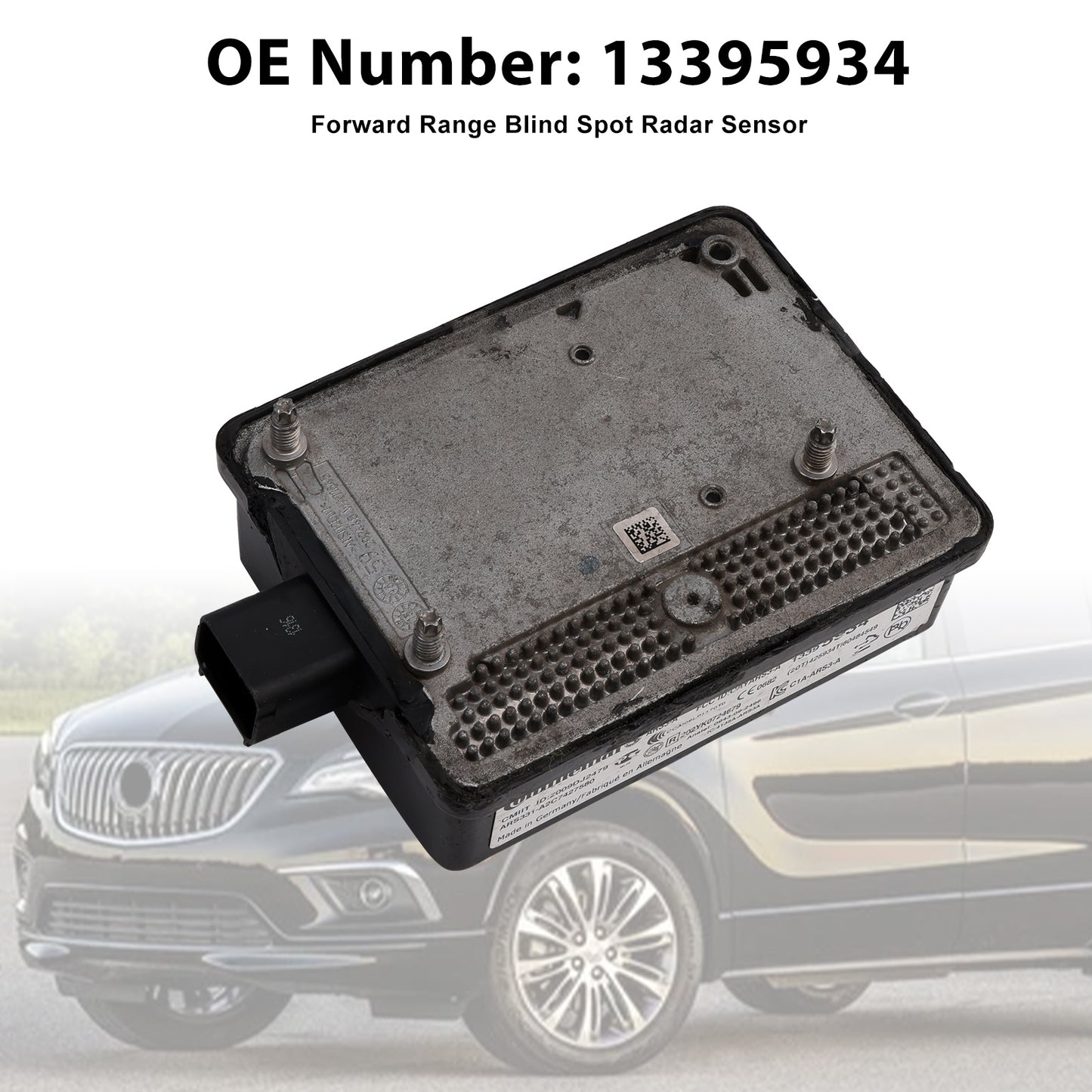 2014-2019 Cadillac CTS Forward Range Blind Spot Radar Sensor 13395934
