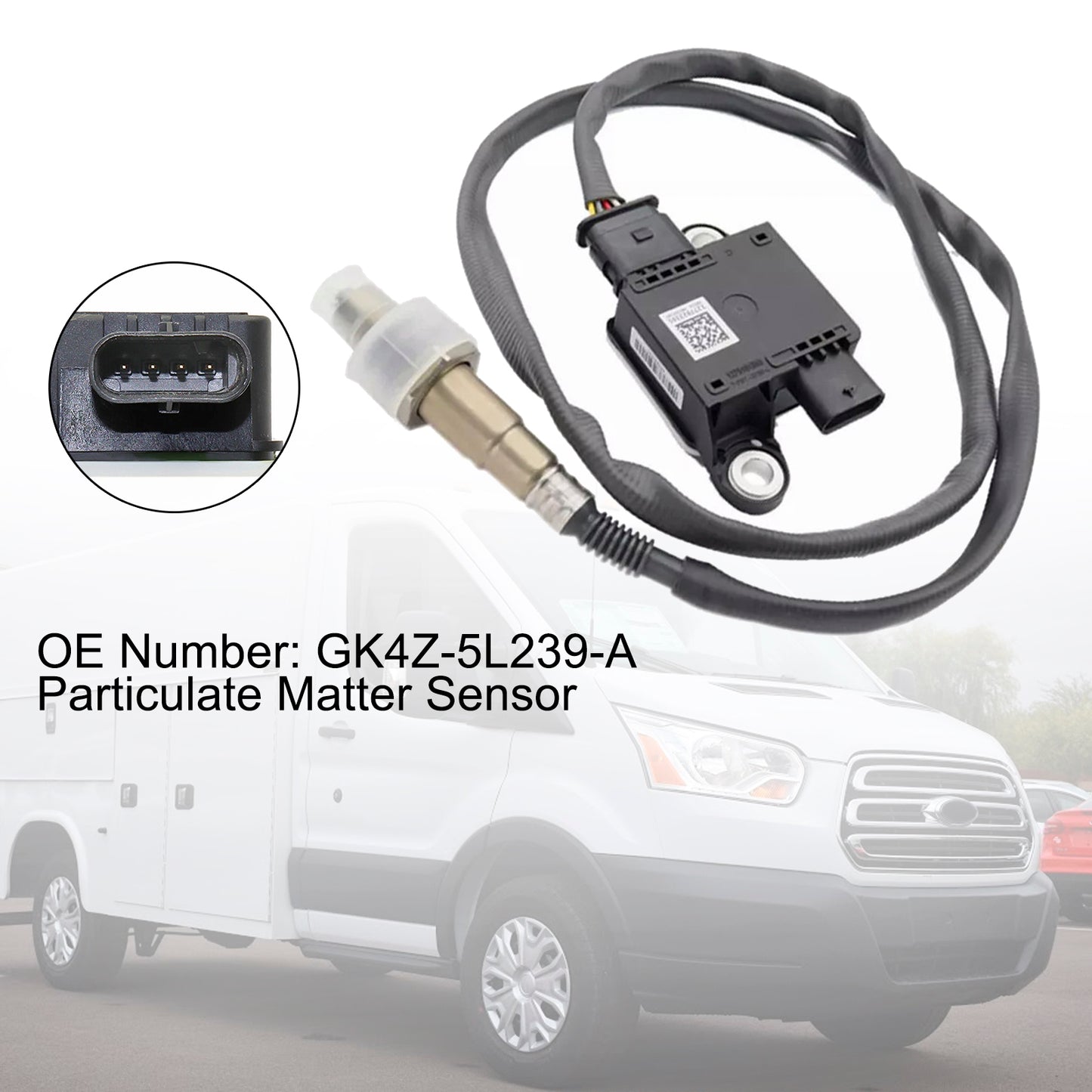 2016-2017 Ford Transit 150 XL XLT 3.2L Diesel Particulate Matter Sensor GK4Z-5L239-A