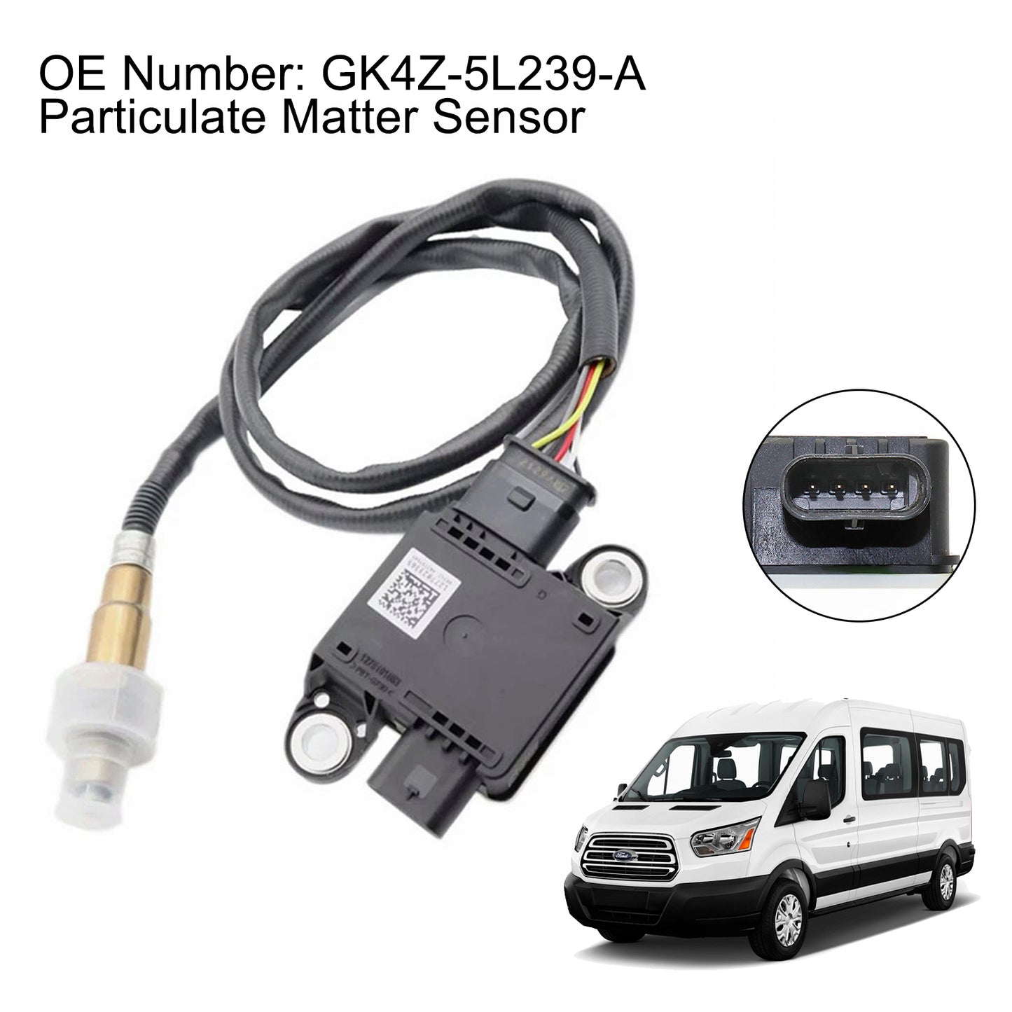 2016-2017 Ford Transit 150 XL XLT 3.2L Diesel Particulate Matter Sensor GK4Z-5L239-A