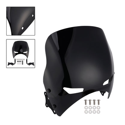 2019-2022 Honda CB400 SUPER FOUR Black Windshield WindScreen