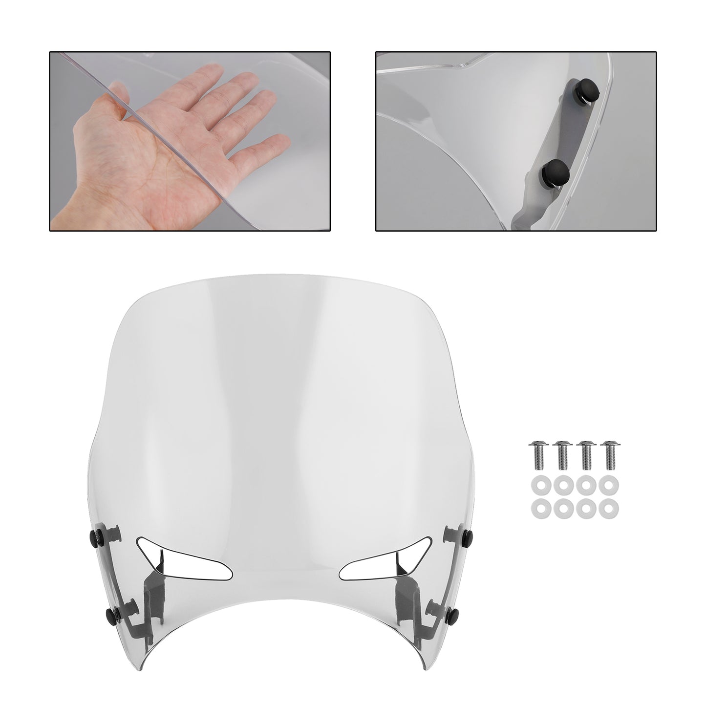 2019-2022 Honda CB400 SUPER FOUR Clear Windshield WindScreen