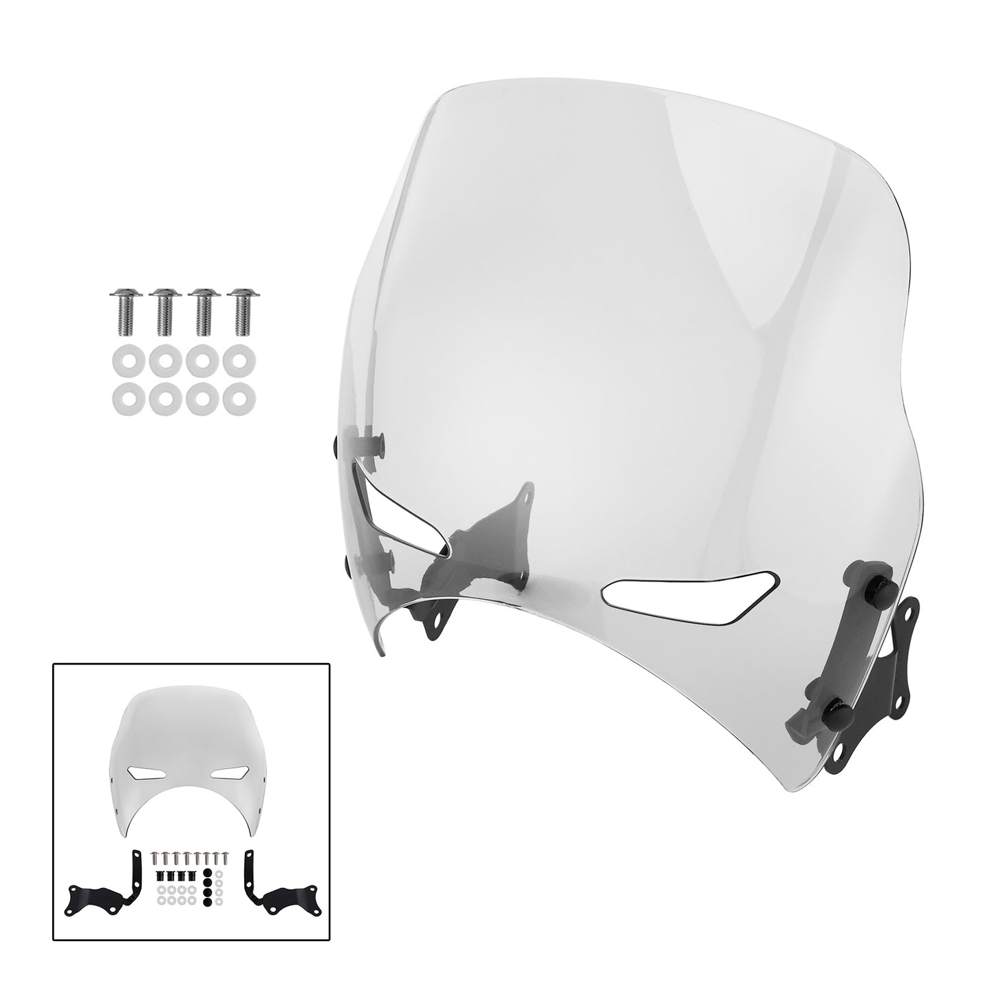 2019-2022 Honda CB400 SUPER FOUR Clear Windshield WindScreen