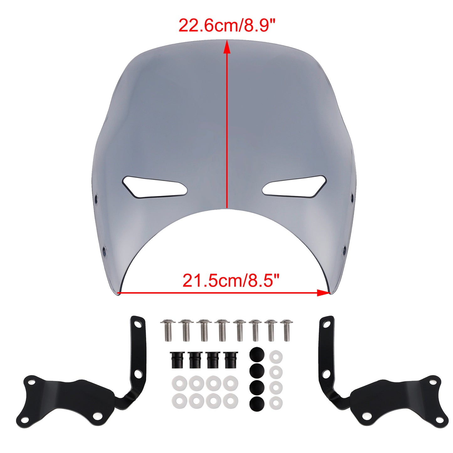 2019-2022 Honda CB400 SUPER FOUR Gray Windshield WindScreen