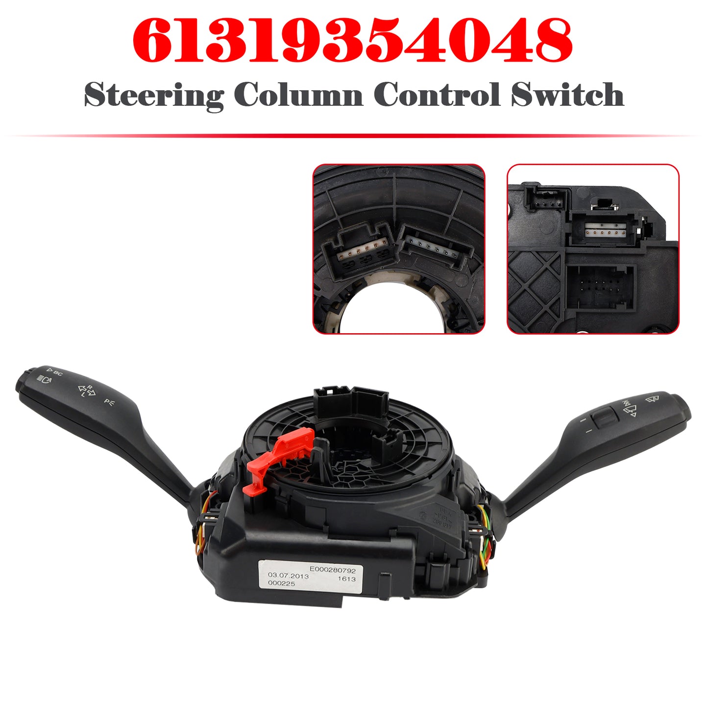 BMW 750i 750Li 760Li 528i 535i 61319354048 Steering Column Switch Control