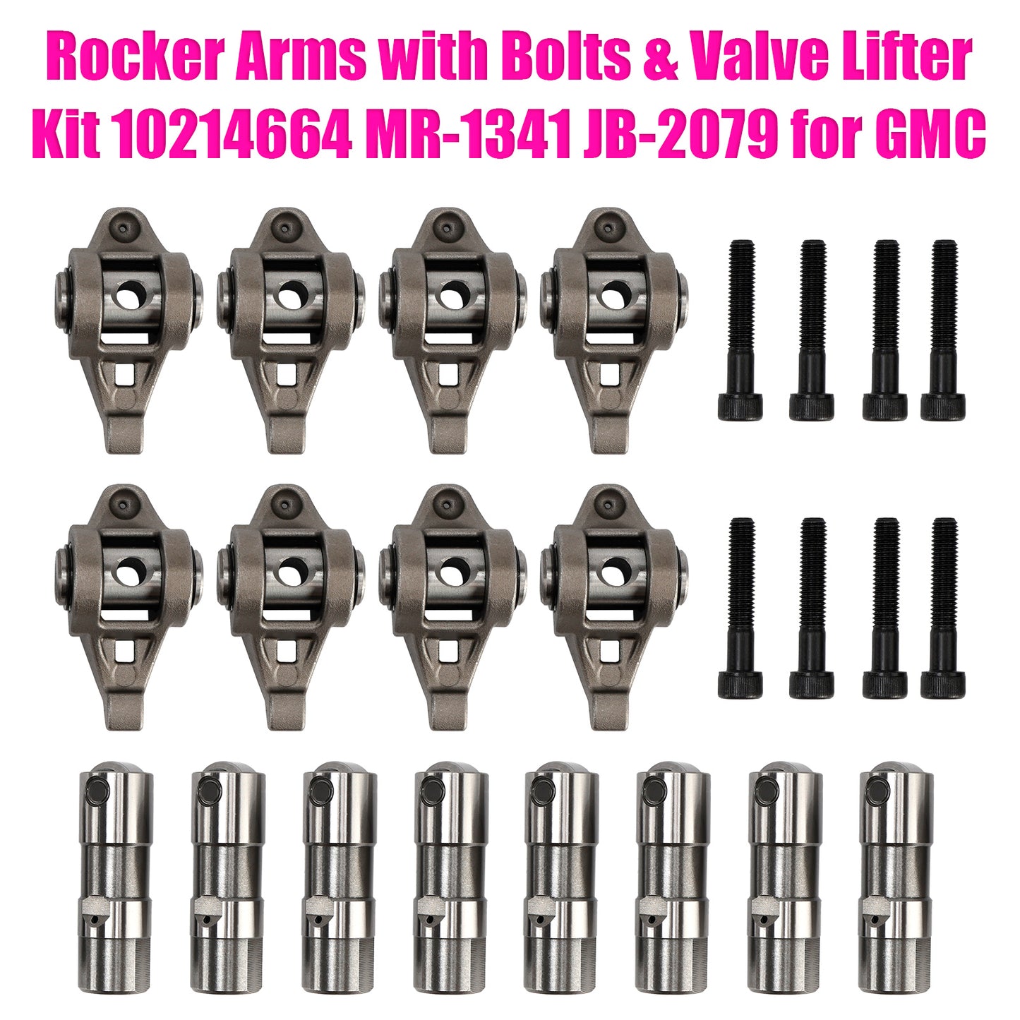GMC Rocker Arms with Bolts & Valve Lifter Kit 10214664 MR-1341 JB-2079