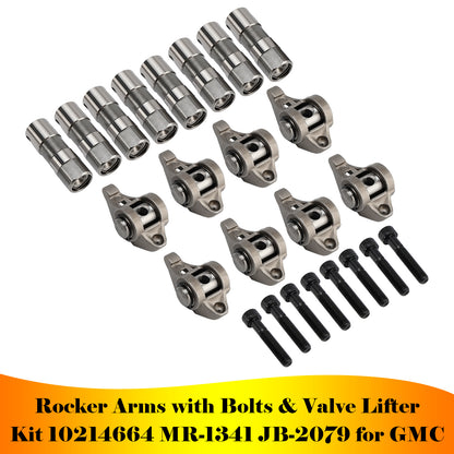 GMC Rocker Arms with Bolts & Valve Lifter Kit 10214664 MR-1341 JB-2079