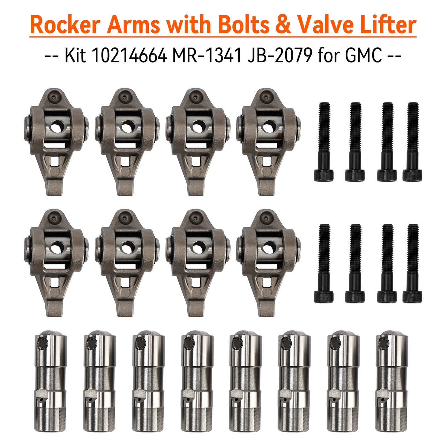 GMC Rocker Arms with Bolts & Valve Lifter Kit 10214664 MR-1341 JB-2079