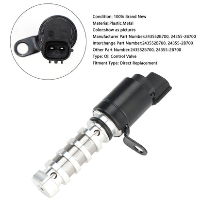 Hyundai Kia 1.6L 2011-2019 24355-2B700 Oil Control Valve Timing VVT Solenoid