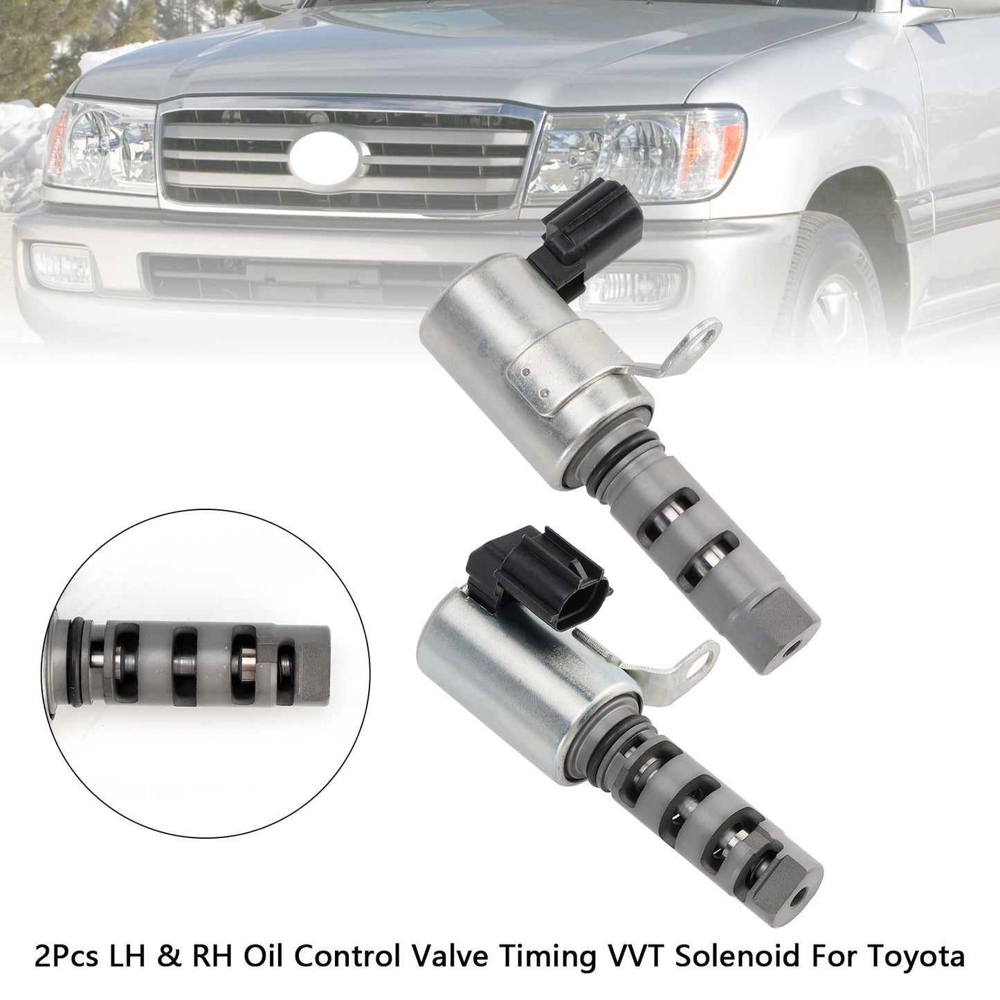 Toyota LH & RH 15330-0F010 15340-0F010 Oil Control Valve Timing VVT Solenoid For Toyota