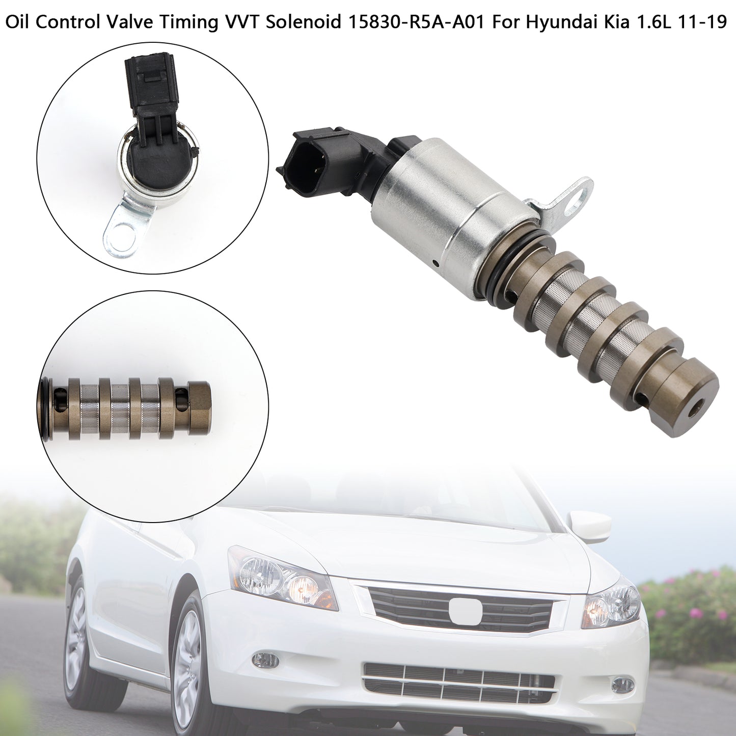 Hyundai Kia 1.6L 2011-2019 Oil Control Valve Timing VVT Solenoid 15830-R5A-A01