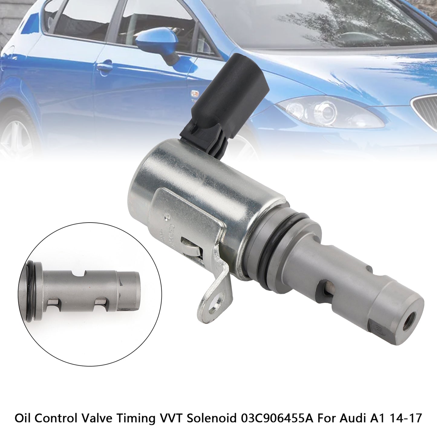 Audi A1 2014-2017 Oil Control Valve Timing VVT Solenoid 03C906455A