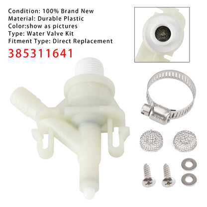 Dometic 300/310/320 Series RV/Camper/Trailer 385311641 Toilet Water Valve Kit