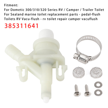 Dometic 300/310/320 Series RV/Camper/Trailer 385311641 Toilet Water Valve Kit