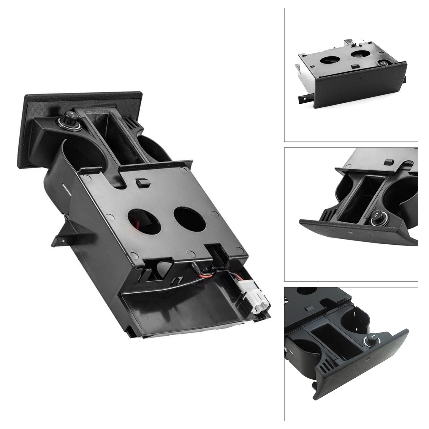 VW Transporter T5 7H285860171N Black Premium Cup Holder