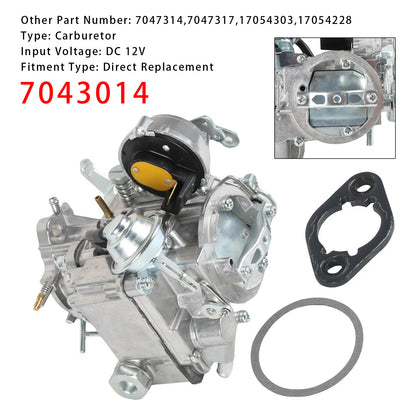 Chevy & GMC L6 eingines- 4.1L 250 & 4.8L 292 Carburetor w/Gaskets 7043014