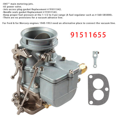 Speedway 9-Super-7 Carb Carburetor 97 Style Natural Finish 2-BBL 91511655