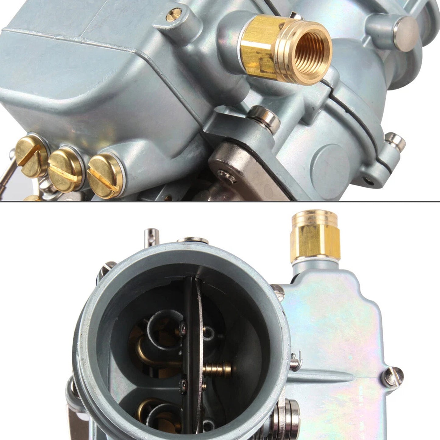 Speedway 9-Super-7 Carb Carburetor 97 Style Natural Finish 2-BBL 91511655