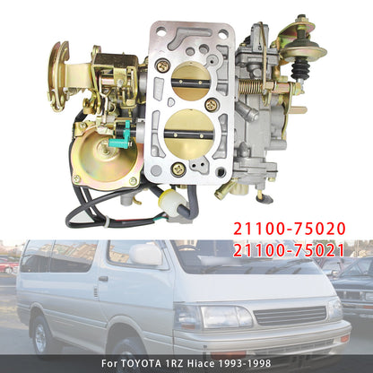 1993-1998 Toyota 1RZ 4Y Hiace 2 Cyl Carb Carburetor 21100-75020 21100-75021