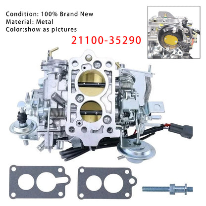 Toyota 22R Engine Carburetor W/ Round Plug 21100-35290