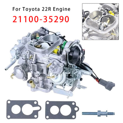 Toyota 22R Engine Carburetor W/ Round Plug 21100-35290