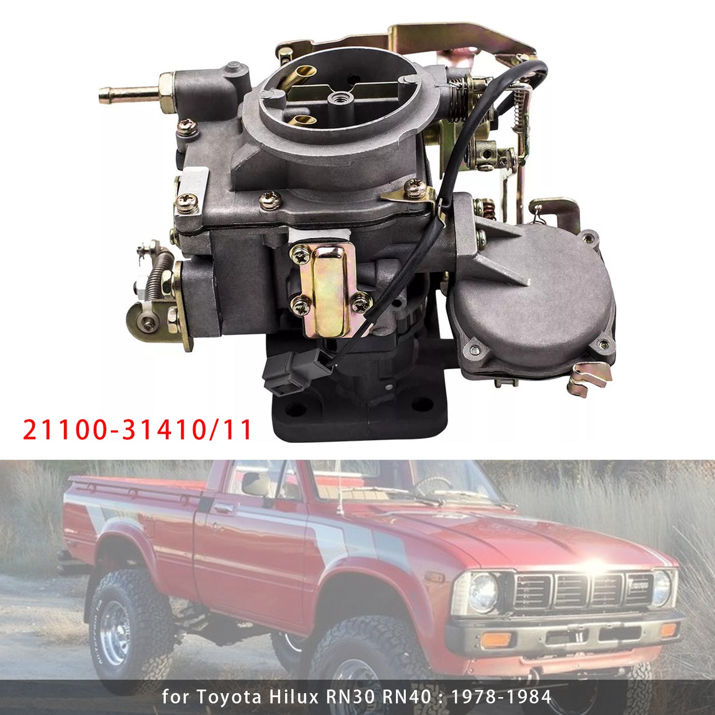 Toyota Hilux Corona Toyoace 12R I4 ENGINE Carburetor 21100-31410 21100-31411