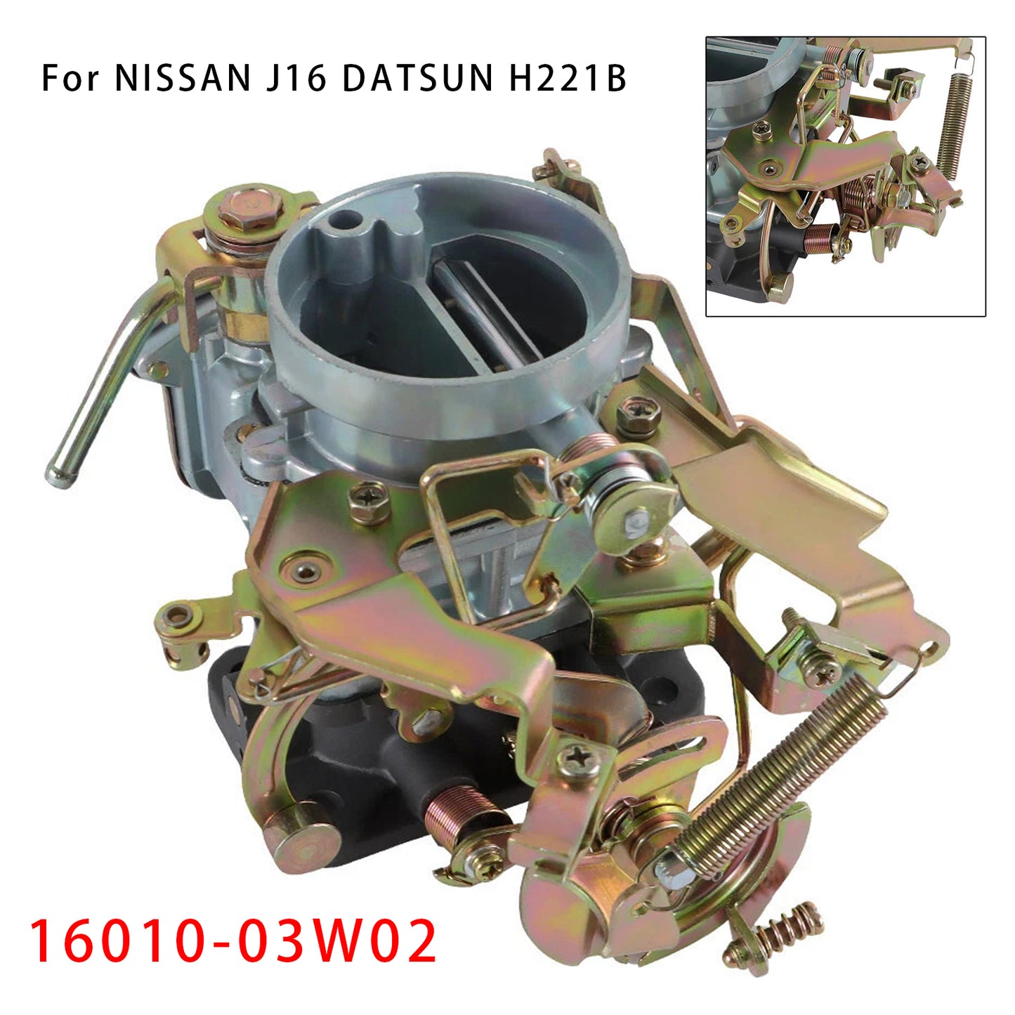 Nissan J16 DATSUN H221B Carburetor 16010-03W02