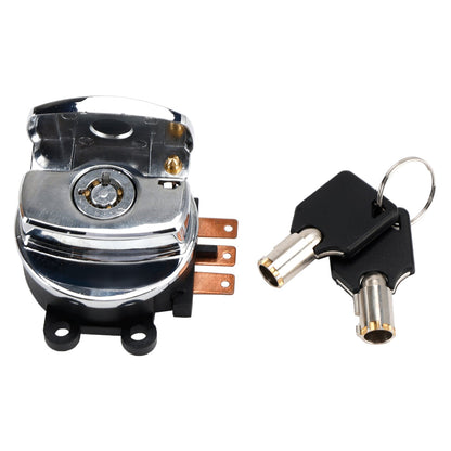 71313-96A Ignition Switch Lock with Round Keys For Road King/Heritage Softail