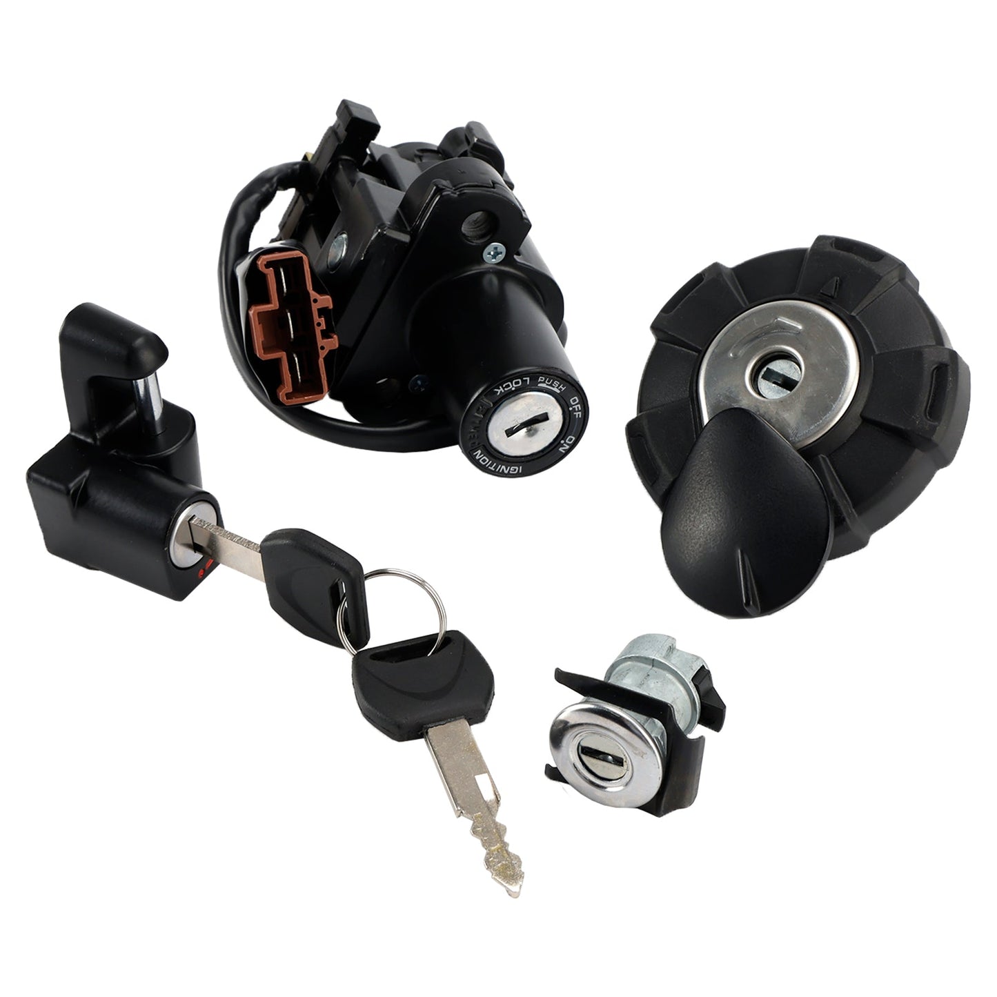 Honda CRF300L/LS 2021-2025 Ignition Switch Lock Set Gas Cap Seat Helmet Lock