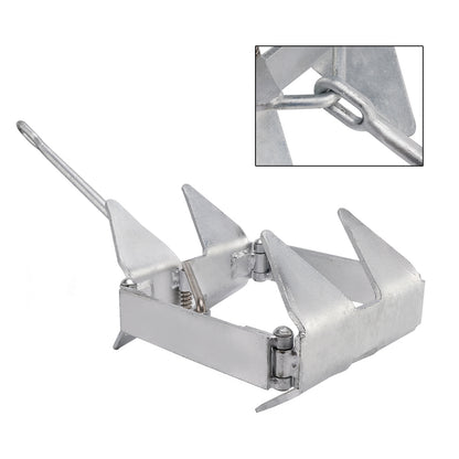 Foldable Boat Anchor 13 lbs Boat Slide Box Anchors Sliding Cube Anchor