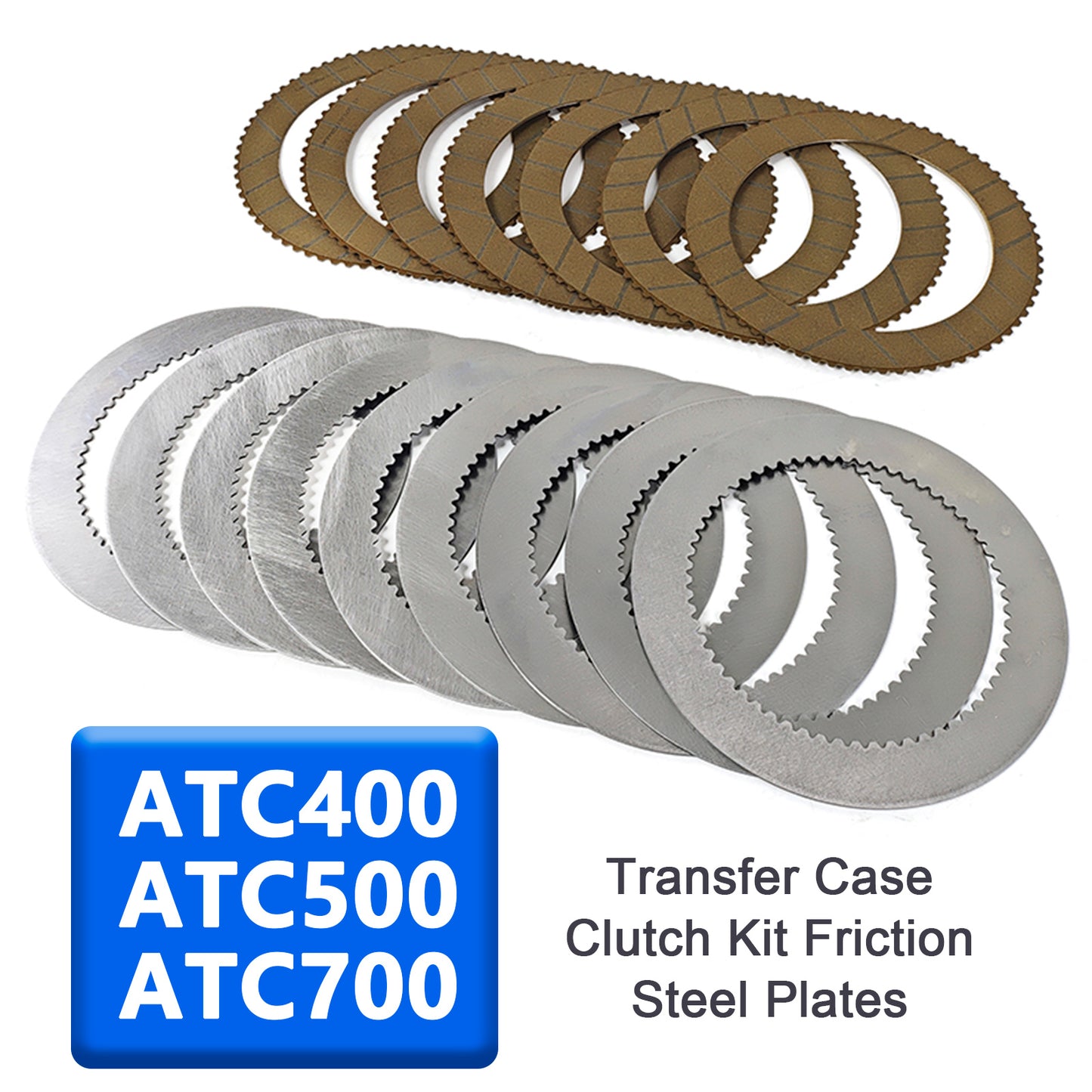 BMW ATC400 ATC500 ATC700 Transfer Case Clutch Kit Friction Steel Plates