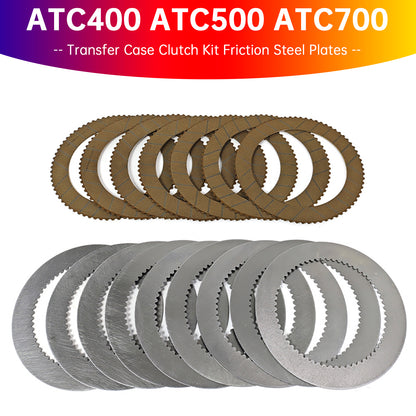 BMW ATC400 ATC500 ATC700 Transfer Case Clutch Kit Friction Steel Plates