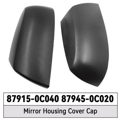 2007-2022 Toyota Sequoia Tundra Rear View Door Wing Mirror Housing Cover Cap 87915-0C040 87945-0C020