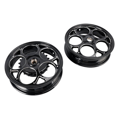 Vespa Sprint/ Primavera 50-150cc Aluminum Black Front and Rear Wheel Rim
