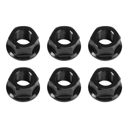 Ducati Panigale V2 V4 2018-2024 Rear Sprocket Carrrier Flange Black Nuts Set M10x1.0 74810461A