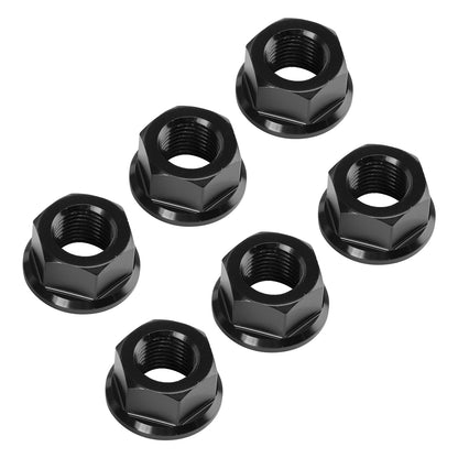 Ducati Panigale V2 V4 2018-2024 Rear Sprocket Carrrier Flange Black Nuts Set M10x1.0 74810461A