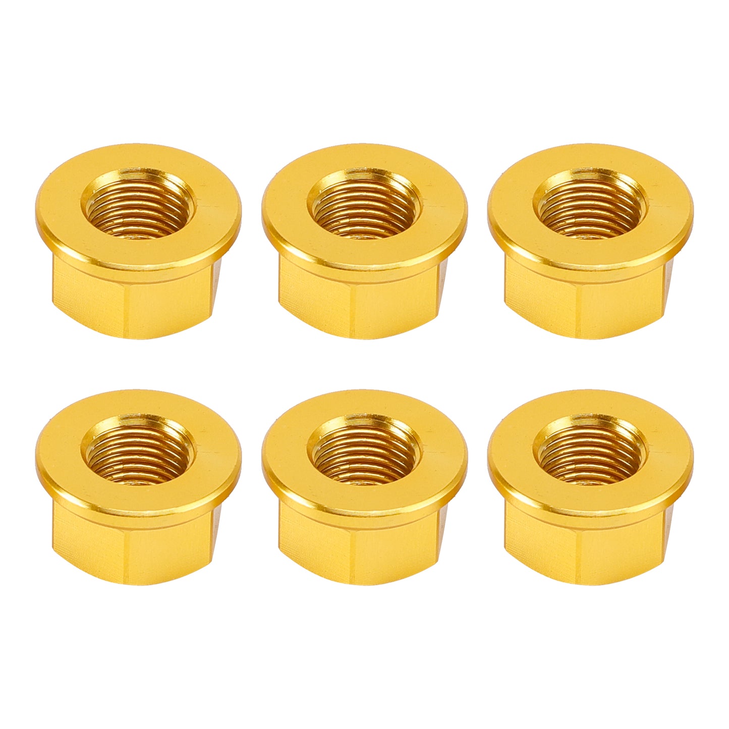 Ducati Panigale V2 V4 2018-2024 Rear Sprocket Carrrier Flange Gold Nuts Set M10x1.0 74810461A