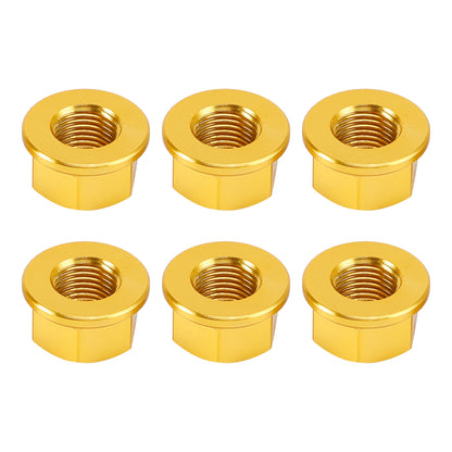 Ducati Panigale V2 V4 2018-2024 Rear Sprocket Carrrier Flange Gold Nuts Set M10x1.0 74810461A