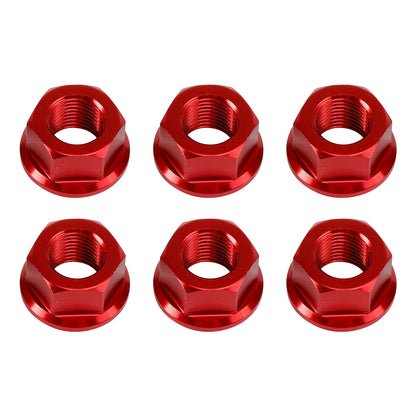 Ducati Panigale V2 V4 2018-2024 Rear Sprocket Carrrier Flange Red Nuts Set M10x1.0 74810461A