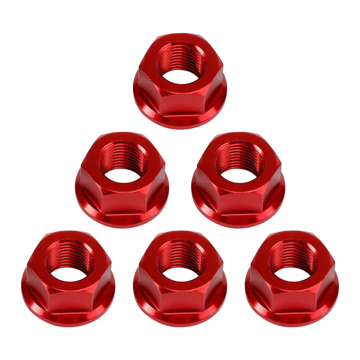 Ducati Panigale V2 V4 2018-2024 Rear Sprocket Carrrier Flange Red Nuts Set M10x1.0 74810461A